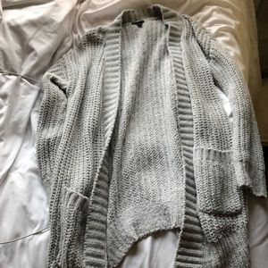 express long cardigan sweater